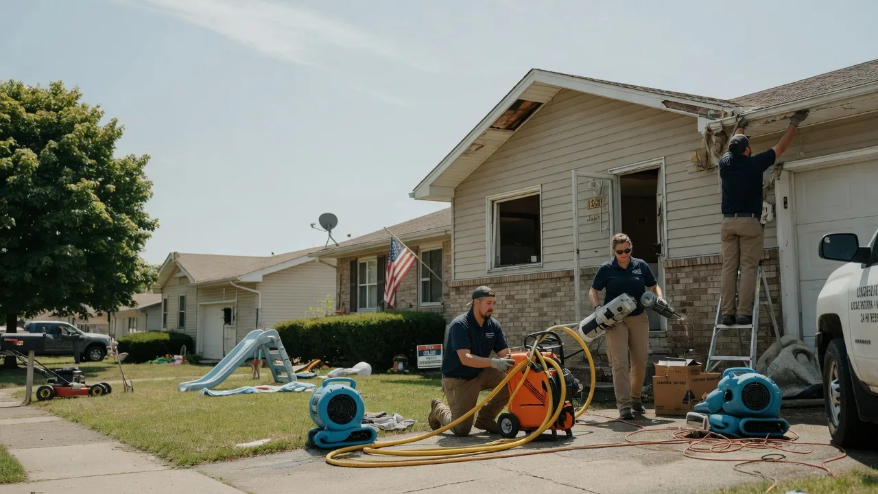 Water Damage Restoration in Farmersburg, IN near me